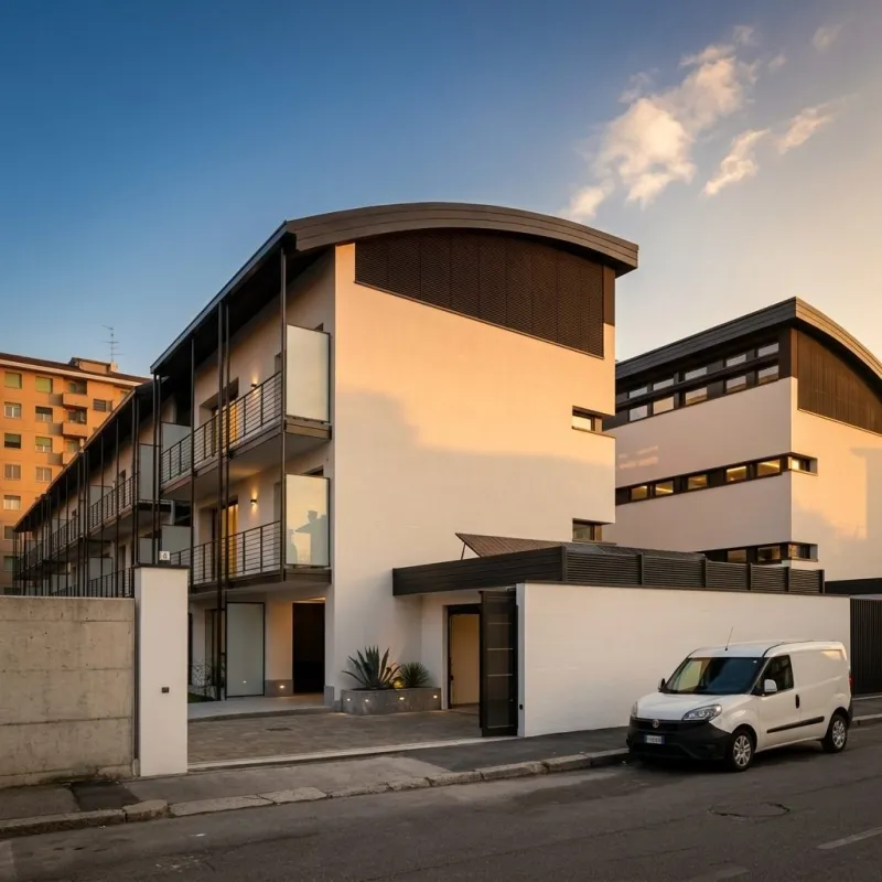 Residenza il Moro — Nuovo edificio residenziale - navigli Milano